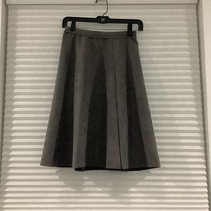 Basic grey suede skirt CLOSET CLEARANCE!!!